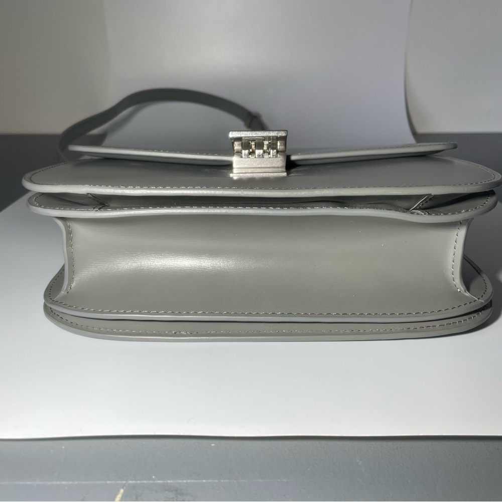 Celine Medium Classic Bag In Box Calfskin Gray - Picture 6 of 15